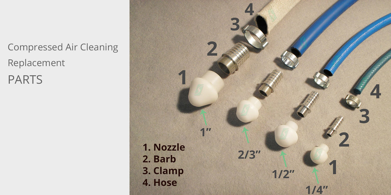 Compressed Air Cleaning Replacement Parts
