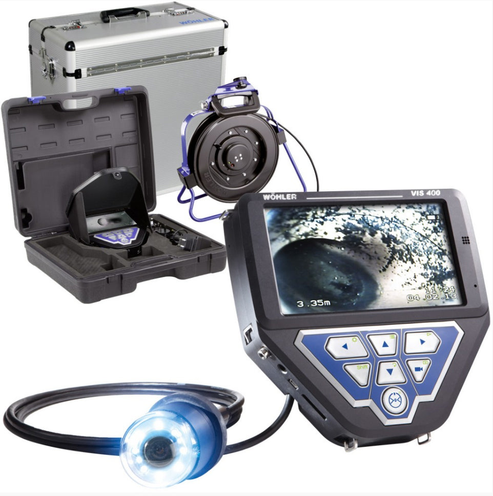 Wohler VIS 400 Visual Inspection Camera with Reel Kit — SCAND TECH USA
